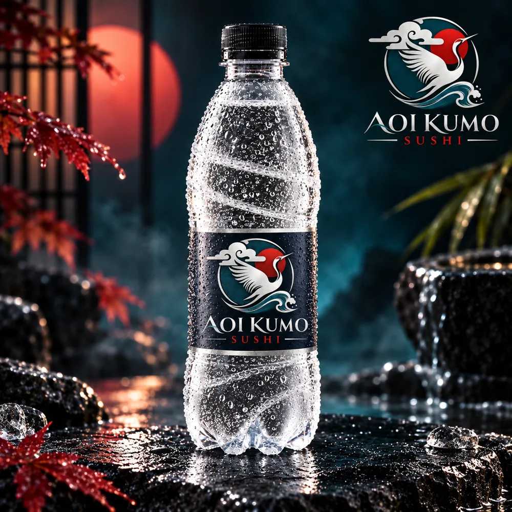 Água Aoi Com Gás 500ml